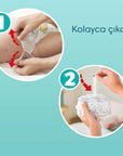 Prima Pampers Disposable Diapers Külot Bez 7 Beden 52 Count - Leak Proof, Easy Change, Comfort Fit - view 3
