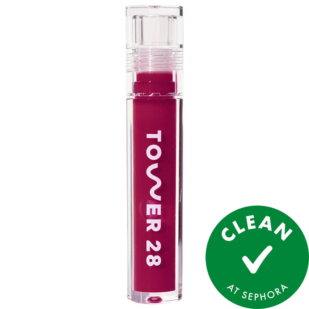 ShineOn: Hydrating Lip Jelly - Non-Sticky Lip Gloss with Raspberry & Rosehip Oil for Sensitive Skin | Vegan & Cruelty-Free ShineOn: Hydrating Vegan Lip Gloss for Sensitive Skin lip gloss, vegan lip gloss, cruelty-free lip gloss, hydrating lip gloss, non-sticky lip gloss, lip oil, lip jelly, sensitive skin lip gloss, natural lip gloss, sheer color lip gloss, vegan beauty, cruelty-free beauty, gluten-free, lip care, makeup, beauty, apricot kernel oil, raspberry seed oil, rosehip oil, moisturizing, high shine,