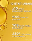 Loreal Paris Elseve: 10-in-1 Hair Beautifying Spray Serum - Heat Protection, Anti-Frizz, Damage Repair, Nourishing, Silicone-Free - For Soft, Shiny Hair Loreal Elseve 10-in-1 Hair Serum - Heat Protection & Shine hair beautifying spray serum, 10-in-1 hair treatment, heat protection hair spray, anti-frizz hair serum, hair breakage treatment, nourishing hair spray, silicone-free hair serum, Loreal Elseve hair care, damage repair hair spray, hair shine spray, hair serum, hair spray, hair treatment, heat protect