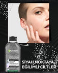 Garnier Micellar Cleansing Gel: Charcoal & Salicylic Acid - Gentle Makeup Remover for Acne Prone Skin, Blackhead Removal, Pore Cleansing - 400ml Garnier Micellar Gel: Acne & Blackhead Control - Gentle Cleanse micellar cleansing gel, makeup remover, acne prone skin, charcoal face cleanser, salicylic acid cleanser, blackhead removing cleanser, Garnier micellar water, oil free makeup remover, gentle facial cleanser, pore cleansing gel, micellar water, face wash, cleanser, skincare, acne treatment, blackhead re