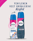 Veet Hair Removal Cream Spray for Sensitive Skin - 5.07 fl oz, Long-Lasting Smoothness Veet Hair Removal Cream Spray - Sensitive Skin Solution hair removal cream spray, sensitive skin hair removal, Veet hair removal products, long-lasting hair removal, easy hair removal spray, body hair removal, leg hair removal, smooth skin, Aloe Vera, Vitamin E, hair removal for sensitive skin, hair removal solutions
