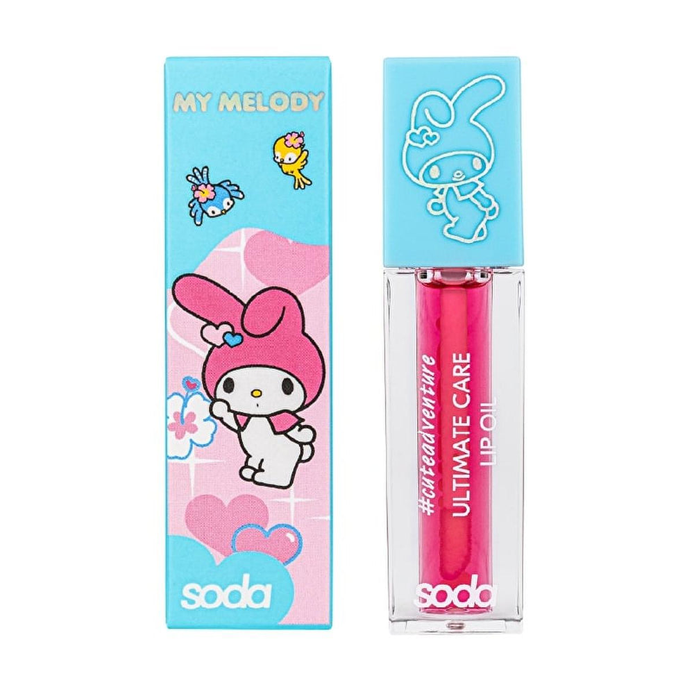 Soda Hello Kitty Lip Balm - Moisturizing Ultimate Care Lip Care Product with Subtle Tint - Lip Gloss