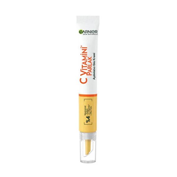 Garnier Vitamin C Eye Cream - Brightens Dark Circles & Reduces Puffiness - Vegan, 0.51 fl oz Garnier Vitamin C Eye Cream - Brightens & Refreshes Garnier Eye Cream, Vitamin C Eye Cream, Vegan Eye Cream, Dark Circle Treatment, Puffy Eyes Solution, Niacinamide Eye Care, Eye Care, Beauty, Vegan Beauty Products, Anti-Aging Eye Cream, Brightening Eye Cream, Refreshing Eye Cream, Cruelty-Free Cosmetics