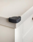Babyjem Corner Protector - Antrasit, Child Safety Corner Guard for Furniture, PVC Corner Protector for Baby Safety Babyjem Corner Protector - Child Safety Solution Corner protector, Child safety, Baby safety, Corner guard, Childproofing, Furniture safety, Babyproofing, Safety accessories, PVC corner protector, Adhesive corner protector, Furniture corner protector
