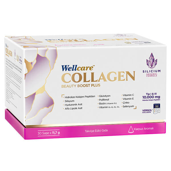 Wellcare Collagen Beauty Boost Plus Watermelon 30 Sachets