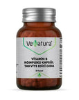Venatura Vitamin B Complex: Energy, Nerve & Metabolism Support - B1, B2, B3, B5, B6, B7, B9, B12 - 30 Capsules Venatura Vitamin B Complex: Energy & Metabolism Support Vitamin B complex, B vitamins, B1 Thiamin supplement, B2 Riboflavin supplement, B3 Niacin supplement, B5 Pantothenic Acid supplement, B6 Pyridoxine supplement, B7 Biotin supplement, B9 Folic Acid supplement, B12 Cobalamin supplement, energy boost, metabolism support, nervous system support, healthy skin, vision support, cholesterol health, men