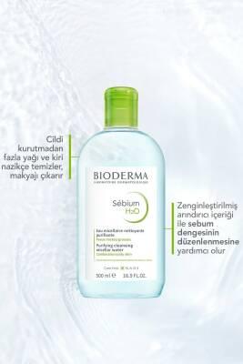 Bioderma Sebium H2O Micellar Water for Oily and Acne-Prone Skin - Gentle Makeup Remover & Cleanser, Dermatologically Tested, 16.91 fl oz Bioderma Sebium H2O Micellar Water - Gentle Makeup Remover for Oily Skin Micellar water for oily skin, Acne-prone skin care, Makeup remover for sensitive skin, Gentle skin cleanser, Dermatologically tested skincare, Bioderma Sebium H2O, Oily skin solutions, Acne control, Non-comedogenic, Hypoallergenic, Alcohol-free, Skincare for sensitive skin, Makeup removal, Daily clean