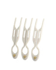 Fiona Franchimon No. 1 Hairpin Cream White 3-Pack
