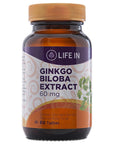 Life In Ginkgo Biloba Extract Dietary Supplement 60 Tablets