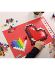 Plus Plus - 250 Piece Heart-Shaped Puzzle Toy for Kids - Educational and Creative Play Plus Plus 250 Piece Heart-Shaped Puzzle Toy for Kids children's puzzle toy, educational toy, heart-shaped puzzle, creative play for kids, puzzle for children, kids puzzle, educational puzzle, heart puzzle, children's educational toy, puzzle toy for kids aged 5-12