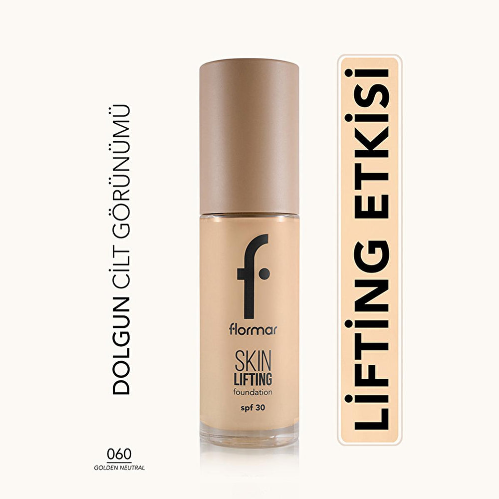 Flormar Anti-Aging Foundation with SPF 30 - Natural Coverage & Skincare Benefits - Foundation