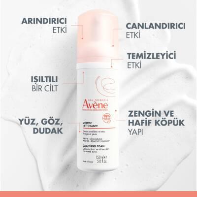 Avene Gentle Face Cleansing Foam for Normal to Combination Skin - Soothing Thermal Spring Water, 5.07 fl oz Avene Gentle Face Cleanser - Soothing Thermal Spring Water Avene face cleanser, cleansing foam for normal to combination skin, gentle face wash, thermal spring water skincare, sensitive skin face cleanser, face cleansing foam, gentle skincare, non-irritating cleanser, soothing face wash, Avene Thermal Spring Water, normal skin care, combination skin care