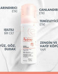 Avene Gentle Face Cleansing Foam for Normal to Combination Skin - Soothing Thermal Spring Water, 5.07 fl oz Avene Gentle Face Cleanser - Soothing Thermal Spring Water Avene face cleanser, cleansing foam for normal to combination skin, gentle face wash, thermal spring water skincare, sensitive skin face cleanser, face cleansing foam, gentle skincare, non-irritating cleanser, soothing face wash, Avene Thermal Spring Water, normal skin care, combination skin care