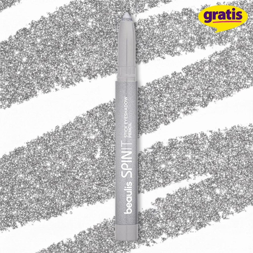 Beaulis Spin It Stick Eyeshadow Shimmering Metallic Gray 404
