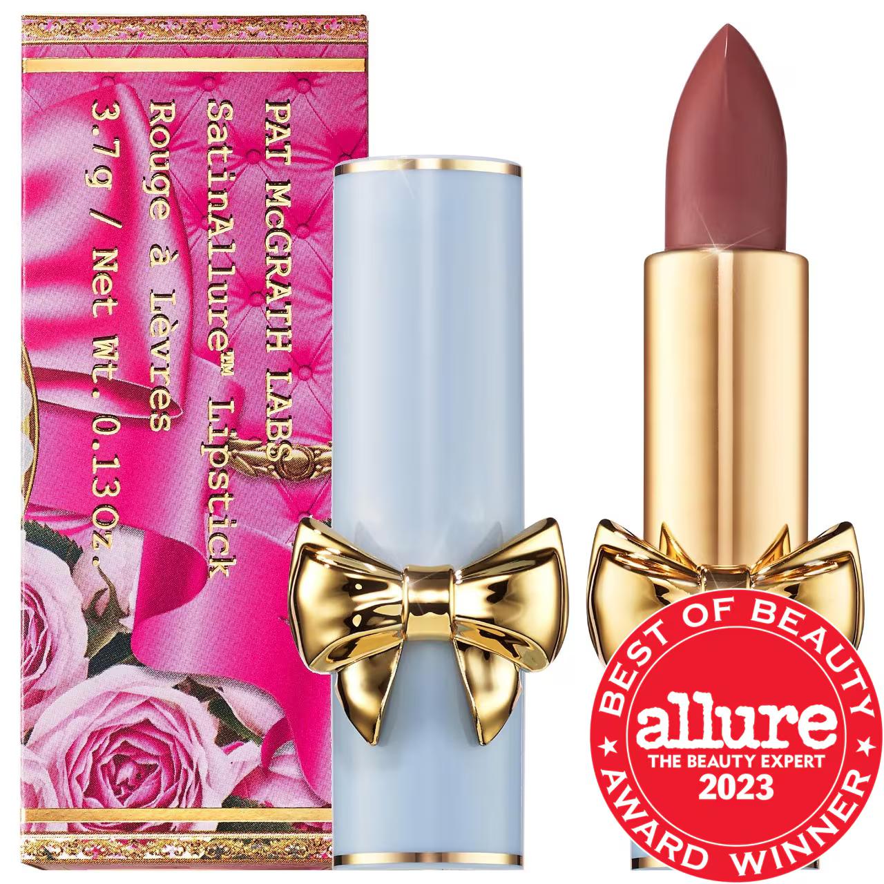SatinAllure Lipstick - Hydrating Satin Lipstick with Botanical Collagen, Paraben-Free, Sulfate-Free SatinAllure Hydrating Lipstick - Paraben & Sulfate Free hydrating lipstick, satin lipstick, botanical collagen lipstick, paraben-free lipstick, sulfate-free lipstick, lipstick, lip care, moisturizing lip color, clean beauty, cosmetics, beauty products, lip products