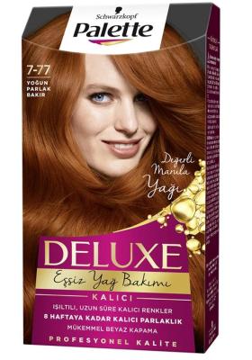 Palette Deluxe 7-77 Yoğun Bakır Hair Dye - Achieve Vibrant Copper Hair Color Palette Deluxe 7-77 Copper Hair Dye - Vibrant & Long-Lasting Hair Dye, Palette Deluxe, 7-77 Yoğun Bakır, Saç Boyası, Hair Coloring, Copper Hair Color, Vibrant Hair Color, Long-Lasting Hair Color, Premium Hair Dye, Deluxe Hair Coloring, Hair Care, Beauty Products, Cosmetics