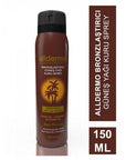 alldermo tanning oil spray 150ml, dry spray formula tanning oil, sunscreen tanning oil application Alldermo Tanning Oil Spray - Sun Protection | 150ml Alldermo Tanning Oil Spray - Sun Protection | 150ml alldermo, tanning-oil, sunscreen, dry-spray, sun-protection, bronzing, skincare, outdoor, ai-generated, beauty