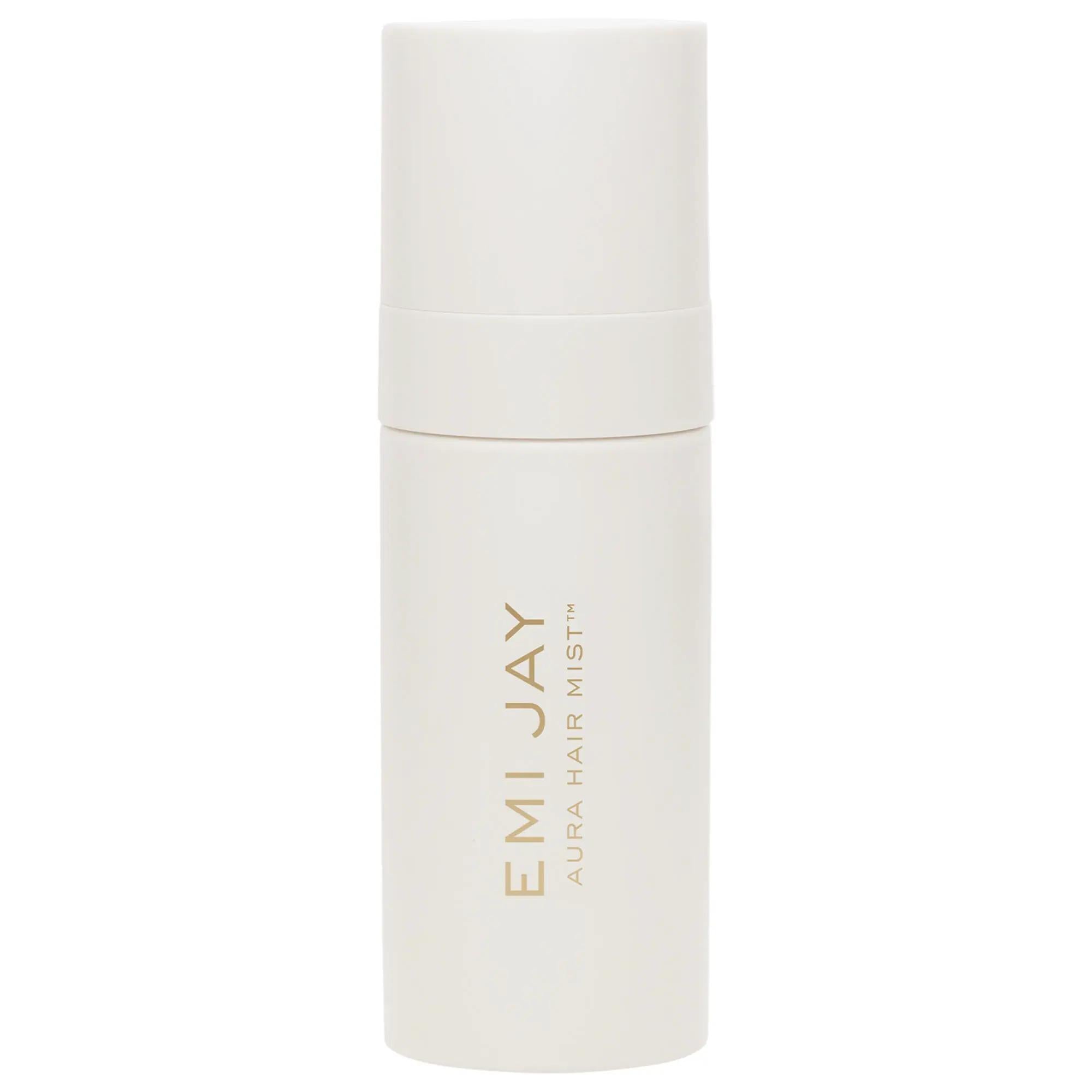 Emi Jay Aura Hydrating Hair Fragrance Mist: Refresh & Revitalize with Vegan & Cruelty-Free Amber Musk Scent - Portable Hair Refresh Spray Emi Jay Hair Fragrance Mist: Hydrate & Refresh | Vegan hair fragrance mist, hydrating hair mist, vegan hair fragrance, cruelty-free hair mist, portable hair fragrance, hair refresh spray, frizz control hair mist, amber musk hair fragrance, hair hydrating spray, recyclable hair product, hair mist, hair fragrance, hydrating mist, vegan hair mist, cruelty-free mist, portable