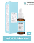 Maruderm Azelaic Acid 10% Skin Brightening Serum: Reduce Blemishes, Dark Spots & Even Skin Tone with Hyaluronic Acid - 1.01 fl oz Maruderm Azelaic Acid Serum: Brighten Skin & Reduce Blemishes Azelaic Acid Serum, Skin Brightening Serum, Blemish Treatment Serum, Hyaluronic Acid Serum, Skin Tone Evening Serum, Dark Spot Corrector, Acne Scar Treatment, Sensitive Skin Serum, Maruderm Serum, Skin Care Serum, Uneven Skin Tone, Dark Spots, Hydrating Serum, Gentle Exfoliation, Daily Skin Protection, 10% Azelaic Acid