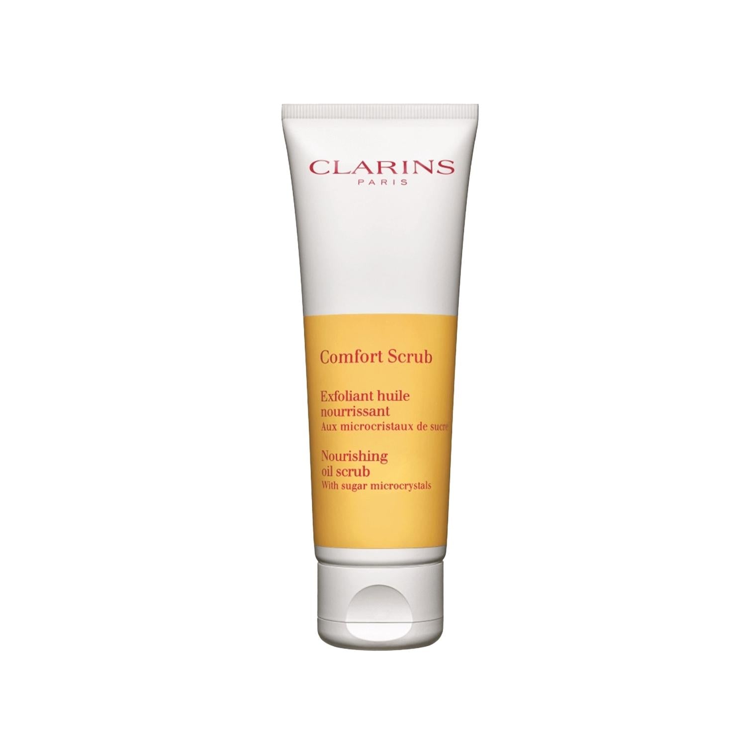 Clarins Comfort Scrub: Nourishing Facial Peeling for Gentle Exfoliation and Sensitive Skin | Best Dry Skin Scrub, 50 ml Clarins Comfort Scrub: Gentle Exfoliator for Sensitive Skin Clarins Comfort Scrub, nourishing facial scrub, gentle exfoliator, sensitive skin scrub, Clarins skincare, facial peeling, 50 ml scrub, best facial scrub for dry skin, facial scrub, exfoliator, sensitive skin, dry skin, skincare, beauty, Clarins, gentle exfoliation, moisturizing scrub, face scrub, dry skin scrub, comfort scrub, ex