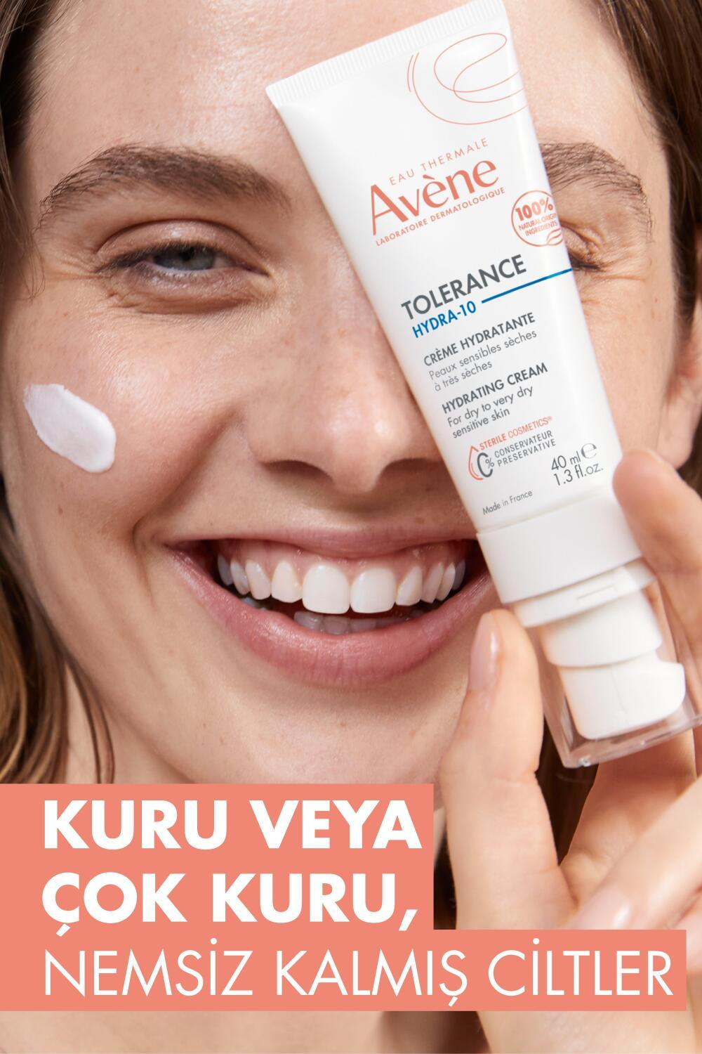 Avene Tolerance Hydra-10 Moisturizing Cream for Dry, Sensitive Skin - 40ml Hydrating Cream Avene Hydra-10 Cream for Dry Sensitive Skin Avene Tolerance Hydra-10 Moisturizing Cream, Sensitive skin moisturizer, Dry skin care products, Hydrating cream for sensitive skin, Dermatologically tested moisturizer, Moisturizing Cream, Sensitive skin care, Dry skin relief, Hydration for sensitive skin, Avene products, Tolerance line, Skincare for dry skin, Gentle moisturizer, Non-irritating skincare