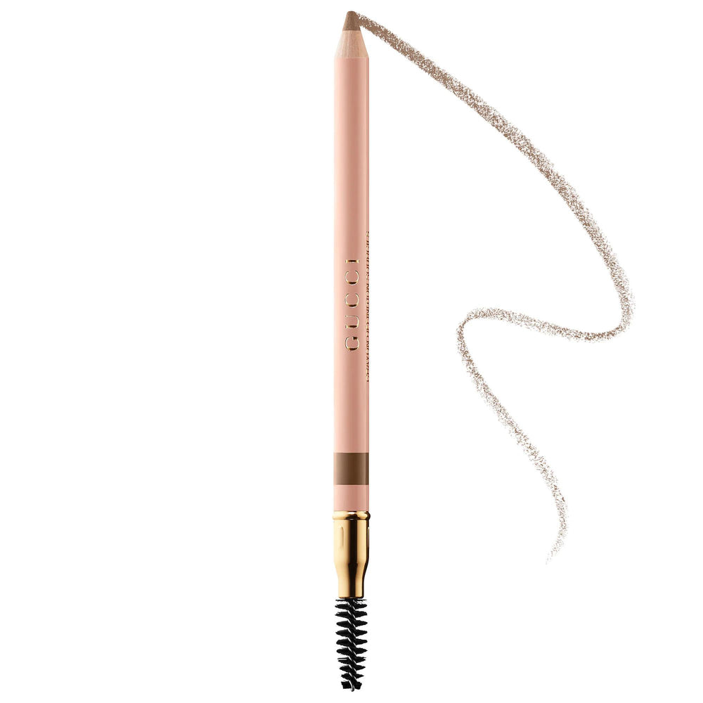 Gucci Crayon Définition Sourcils Eyebrow Pencil: Define, Shape & Enhance Brows with Long-Lasting, Smudge-Proof Color! Gucci Eyebrow Pencil: Define & Shape Brows | Long-Lasting Color eyebrow pencil, brow pencil, Gucci eyebrow pencil, long-lasting eyebrow pencil, smudge-proof eyebrow pencil, dual-sided eyebrow pencil, matte eyebrow pencil, easy to blend eyebrow pencil, defined brows, eyebrow makeup, Makeup, Eye Makeup, eyebrow, brow, defining eyebrows, shaping eyebrows, filling in eyebrows, flawless finish, n