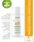 babe super fluid mattifying sunscreen spf 50 bottle, babe sunscreen applied on skin, ingredients of babe super fluid mattifying sunscreen Babe Super Fluid Mattifying Sunscreen - SPF 50 | 50 ml Babe Super Fluid Mattifying Sunscreen SPF 50 babe, sunscreen, spf-50, face-sunscreen, oil-free-sunscreen, water-resistant-sunscreen, sensitive-skin, anti-pollution, niacinamide, ai-generated