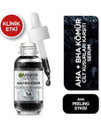 Garnier Face Serum - AHA BHA Charcoal Serum with Niacinamide for Acne Treatment and Skin Imperfections - image 2