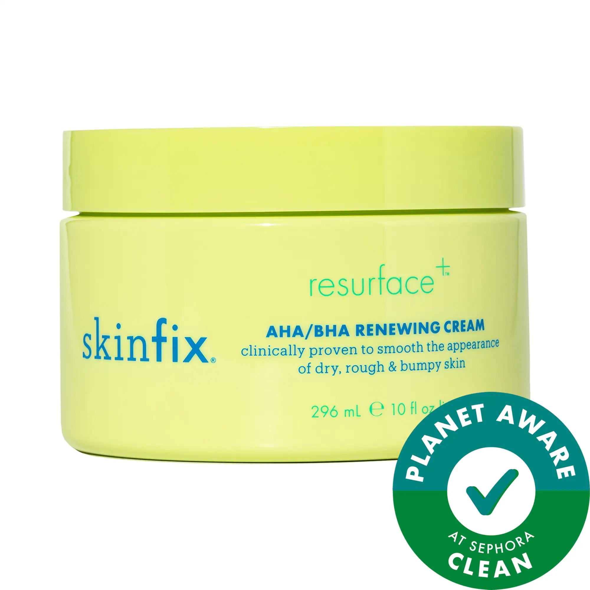 Resurface+ Exfoliating Body Cream with AHA BHA - Smooths Rough, Bumpy Skin - Vegan, Gluten-Free Resurface+ AHA BHA Body Cream for Smooth Skin Exfoliating body cream, AHA BHA body moisturizer, Keratosis pilaris treatment, Vegan skincare products, Gluten-free body care, Smooth skin, Reduce bumps, Body lotion for dry skin, Natural skincare, Body moisturizer for keratosis pilaris, Cruelty-free beauty products, Body care for sensitive skin, Skincare for dryness, Uneven skin texture solution