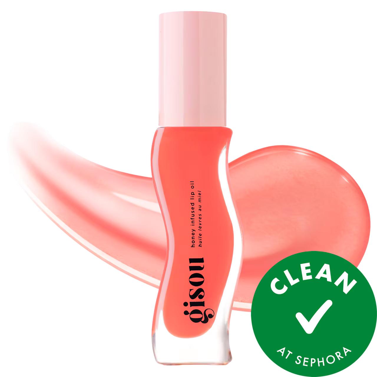 Gisou Honey Infused Hydrating Lip Oil - High-Shine, Non-Sticky Formula for Natural Lip Hydration & Moisture Lock Gisou Honey Lip Oil: Hydrating, Non-Sticky, High Shine honey infused lip oil, hydrating lip oil, Mirsalehi honey lip care, non-sticky lip gloss, cruelty-free lip oil, natural lip hydration, bee garden oils for lips, hyaluronic acid lip treatment, lip oil, lip gloss, lip care, hydration, moisture, shine, Mirsalehi honey, bee garden oils, hyaluronic acid, non-sticky, cruelty-free, natural, gifts fo