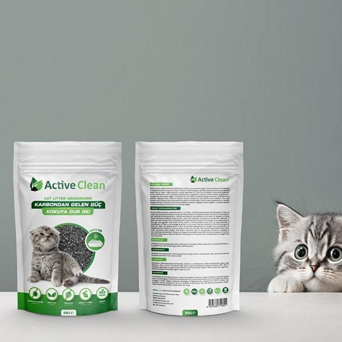 Active Clean Cat Litter Odor Absorber - Natural, Safe, Effective Odor Eliminator for Cat Owners Natural Cat Litter Odor Absorber - Safe & Effective cat litter odor absorber, odor eliminator for cat litter, natural cat litter deodorizer, safe cat litter odor control, effective cat litter odor absorber, cat litter, odor control, pet care, natural pet products, safe for cats, non-toxic, dust minimized, long-lasting, cat owners, pet health, pet safety