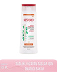 Restorex Hair Care Shampoo for Dry & Damaged Hair - Nourishing, Moisturizing, Promoting Healthy Growth Restorex Shampoo for Dry & Damaged Hair - Nourishing & Growth Hair care shampoo, dry and damaged hair repair, healthy hair growth promotion, nourishing shampoo, moisturizing shampoo, Phytosterol, plant-based hair care, hair growth, hair repair, hair nourishment, Restorex