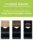 Palette Natural Hair Dye - Gece Mavisi (Night Blue) Permanent Hair Color with Natural Ingredients Palette Gece Mavisi Hair Dye - Natural & Long-Lasting Hair Dye, Natural Hair Color, Permanent Hair Dye, Palette Hair Color, Gece Mavisi Hair Color, Night Blue Hair Dye, Long-lasting Hair Color, Natural Ingredients Hair Dye, Hair Coloring, Beauty Products, Hair Care, Cosmetics