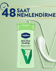 Vaseline Aloe Vera Body Lotion - 48 Hour Moisturization, Non-Greasy, Dry Skin Relief Vaseline Aloe Vera Body Lotion - 48hr Moisturization Vaseline Body Lotion, Aloe Vera Body Moisturizer, Dry Skin Relief, 48-hour Moisturization, Non-greasy Body Lotion, Post-Sun Care, Sensitive Skin, Hydrating Lotion, Moisturizing Cream, Body Care, Skincare Essentials, Natural Ingredients, Soothing Skin, Dry Skin Solutions, Body Moisturizers, Aloe Vera Benefits