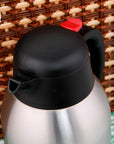 Cooker Stainless Steel Thermos 2L - Insulated Flask for Hot & Cold Drinks, Durable & Long-Lasting Cooker 2L Stainless Steel Thermos - Hot & Cold Drinks stainless steel thermos, insulated flask, double-walled thermos, hot and cold drinks container, durable thermos, outdoor gear, camping equipment, picnic essentials, office accessories, eco-friendly products, temperature control, beverage container