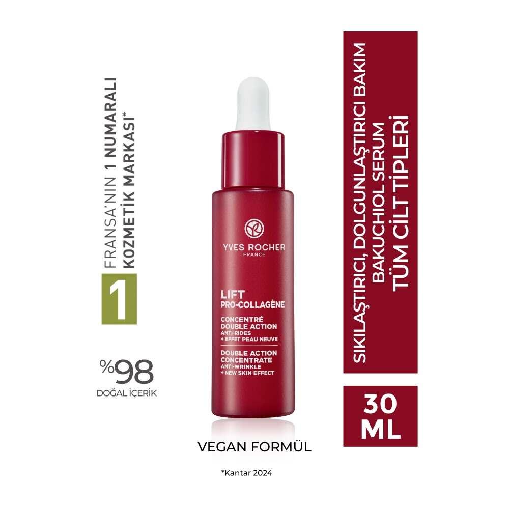 Lift Pro Collagene Bakuchiol (Bitkisel Retinol) Serum - Anti-Aging, Firming & Hydrating Bakuchiol Serum - Natural Anti-Aging Solution Anti-Aging Serum, Bakuchiol Serum, Natural Retinol Alternative, Hyaluronic Acid Serum, Plant-based Collagen Serum, Skincare, Natural Skincare, Organic Skincare, Anti-Aging Skincare, Firming Serum, Hydrating Serum, Fine Lines Reduction, Wrinkle Reduction, Skin Elasticity Improvement