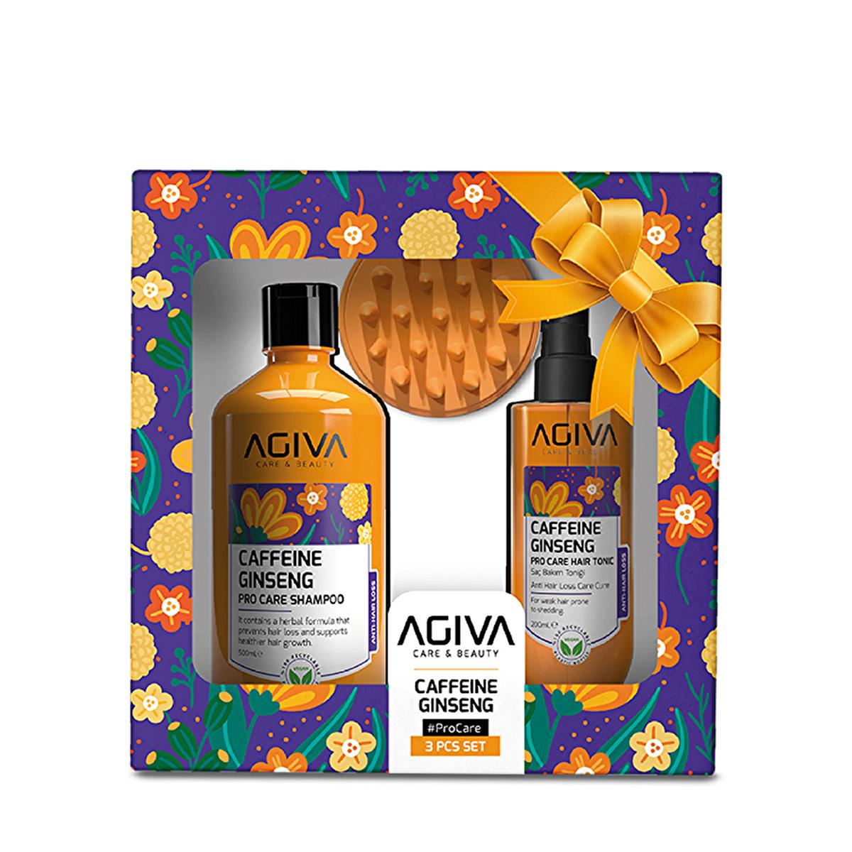 Agiva Caffeine Ginseng Hair Care Set: Anti Hair Loss Shampoo & Tonic - Stimulate Hair Growth, Strengthen Follicles, Shampoo for Thinning Hair Agiva Hair Loss Set: Caffeine Ginseng Shampoo for Hair Growth hair loss shampoo, hair growth tonic, caffeine ginseng hair care, anti hair loss set, hair follicle stimulator, hair strengthening shampoo, hair tonic for hair loss, shampoo for thinning hair, hair loss prevention, hair growth stimulation, caffeine shampoo, ginseng tonic, hair care set, hair strengthening,
