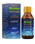 Argivit Fish Oil Supplement for Kids and Adults - Omega-3 Rich Liquid Dietary Supplement with EPA, DHA, and Vitamin E Argivit Omega-3 Fish Oil Supplement - EPA & DHA Rich Fish Oil Supplement, Omega-3 Dietary Supplement, Liquid Omega-3, EPA and DHA Supplement, Vitamin E Enriched Fish Oil, Health Supplements, Nutritional Supplements, Heart Health Supplements, Cognitive Function Support, Kids Health Supplements, Adults Health Supplements, Dietary Supplements, Liquid Supplements, Mixed Fruit Flavored Supplement