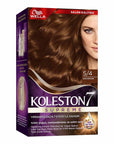 Wella Koleston Supreme 5/4 Light Chestnut Hair Dye: 100% Gray Coverage, Long Lasting Vibrant Brunette Color with Oil Elixir for Shine & Strength Wella Koleston Light Chestnut Hair Dye: Gray Coverage & Shine hair dye, hair color, permanent hair color, gray coverage hair dye, long lasting hair color, ammonia hair dye, well hair dye, wella koleston, brunette hair dye, hair color kit, hair coloring, at-home hair color, light chestnut hair dye, hair care, beauty, personal care, gray coverage, long-lasting color,
