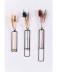 Muyika Modern Metal Wall Shelf Set with Glass Shades - 3 Decorative Shelves for Indoor Display Muyika Metal Wall Shelf Set - Modern Indoor Decor wall shelf, metal wall decor, decorative shelf, indoor decor, modern home accessories, home decor, metal shelf, industrial style, decorative storage, glass shades, Muyika, wall decoration, living room decor, bedroom decor, office decor