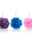 Eklips 3-Piece Bath Sponge/Luffa Set - Hygienic, Gentle Exfoliating Sponges for Effective Skin Cleansing - Exfoliator