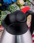 Cooker 2.5 Liter Stainless Steel Thermos: Keeps Drinks Hot or Cold for 24 Hours - Shatterproof, Large Capacity Insulated Beverage Container Cooker Stainless Steel Thermos - 24 Hour Hot & Cold! stainless steel thermos, insulated beverage container, 2.5 liter thermos, hot cold thermos, shatterproof thermos, large capacity thermos, thermos, stainless steel, insulated, beverage container, hot thermos, cold thermos, shatterproof, large capacity, outdoor enthusiasts, durable thermos, long-lasting thermos, ergonom