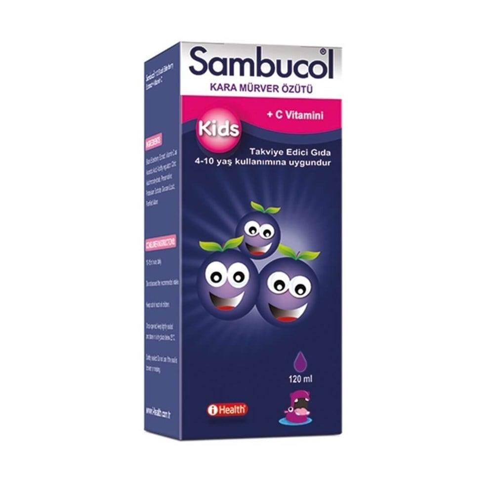 Sambucol Kids Elderberry Syrup - Supports Immune System Health for Children - 4.06 fl oz (120 ml) Sambucol Kids Elderberry Syrup - Boosts Kids' Immune System Elderberry Syrup for Kids, Sambucol Kids, Immune System Support, Natural Health Supplements for Children, Vitamin C Supplement, Liquid Health Supplements, Kids Health, Immune Boosting, Cold and Flu Relief, Antioxidant Supplements, Health and Wellness, Supplements for Kids, Natural Remedies