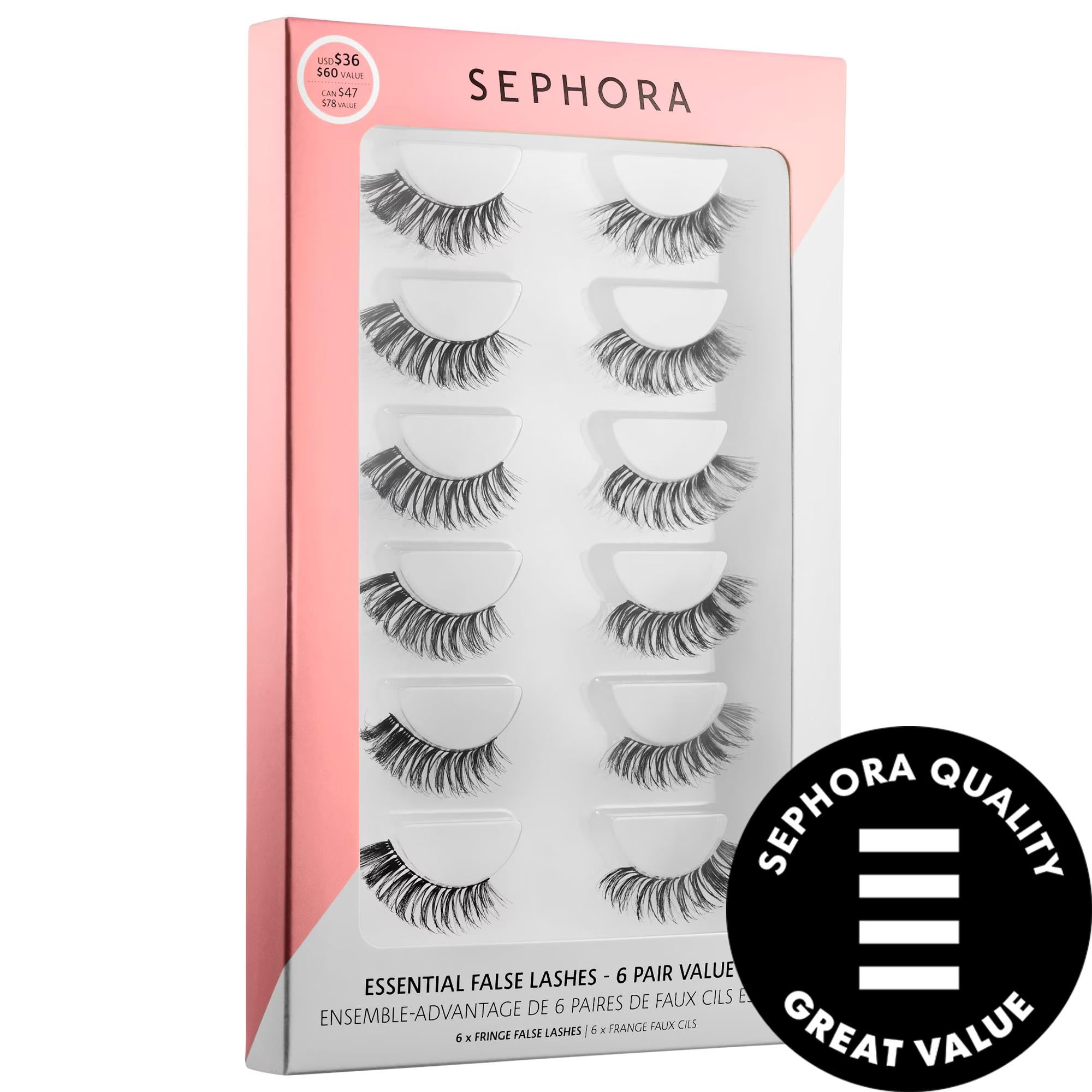 Essential Lashes: Vegan & Cruelty-Free Fringe False Eyelashes Value Pack - Reusable, Lightweight Winged Synthetic Lashes Essential Lashes: Vegan Fringe False Eyelashes | Reusable false eyelashes, vegan eyelashes, cruelty-free lashes, reusable eyelashes, fringe eyelashes, synthetic false lashes, value pack eyelashes, winged false lashes, eyelashes, lashes, false lashes, vegan beauty, cruelty-free beauty, reusable lashes, fringe lashes, synthetic lashes, value pack lashes, winged lashes, beauty, cosmetics, ey