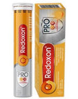Redoxon Pro Efervesan Vitamin Supplement Effervescent Tablets - Boosts Immune System, 15 Count Redoxon Pro Efervesan Vitamin Supplement - Boosts Immune System Vitamin supplement, Effervescent tablets, Dietary supplement, Multivitamin, Immune system support, Health supplements, Nutritional support, Easy-to-consume supplements, Orange flavor, Mandarin flavor, Adults, Children over 11
