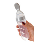 Babyjem Baby Squeeze Spoon - BPA-Free, One-Handed Feeding, Silicone Baby Feeding Utensils, Baby Feeding - Baby Care