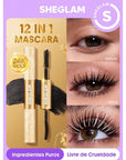 Sheglam All-In-One 24K Multi Effect Waterproof Mascara Black