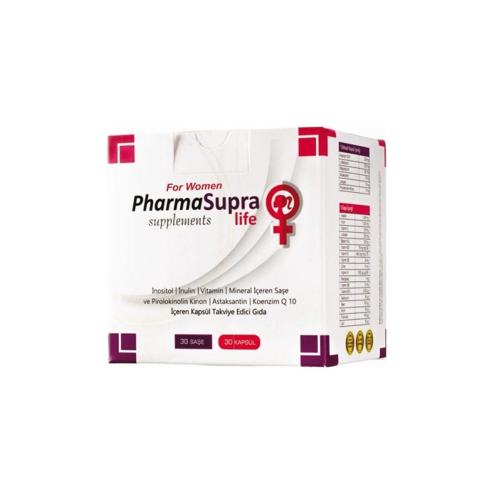 Pharma Supralife for Women Daily Multivitamin 30 Sachets & 30 Capsules