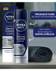 Nivea Men Derma Control Clinical Deodorant Spray - Long Lasting Anti-Perspirant Protection, Alcohol-Free, 5.07 fl oz Nivea Men Derma Control Deodorant Spray - Long Lasting Protection Nivea Men Deodorant Spray, Derma Control Clinical Deodorant, Alcohol-free Deodorant, Anti-perspirant Deodorant for Men, Long-lasting Deodorant Protection, Deodorant Spray for Men, Sensitive Skin Deodorant, Dermatologically Tested Deodorant, Men's Grooming, Personal Care, Hygiene Products