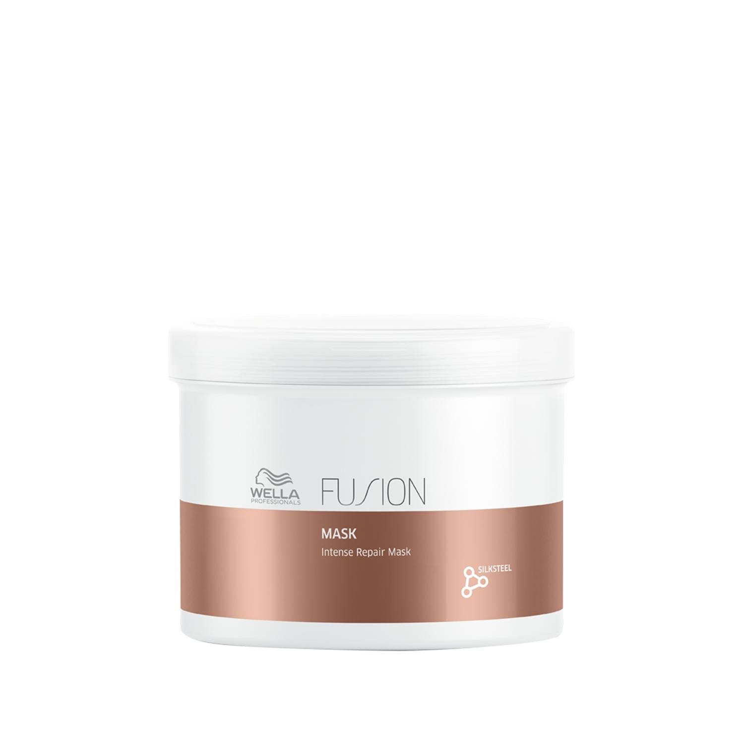 Wella Fusion Intense Repair Hair Mask - 500ml Nourishing Treatment for Damaged Hair Wella Fusion Intense Repair Hair Mask - 500ml Wella Fusion Intense Repair, Hair mask, Intense hair repair, Nourishing hair care, 500 ml hair mask, Damaged hair treatment, Dry hair repair, Hair nourishment, Hair care products, Wella hair products, Fusion Intense Repair line, Hair restoration, Hydrating hair mask